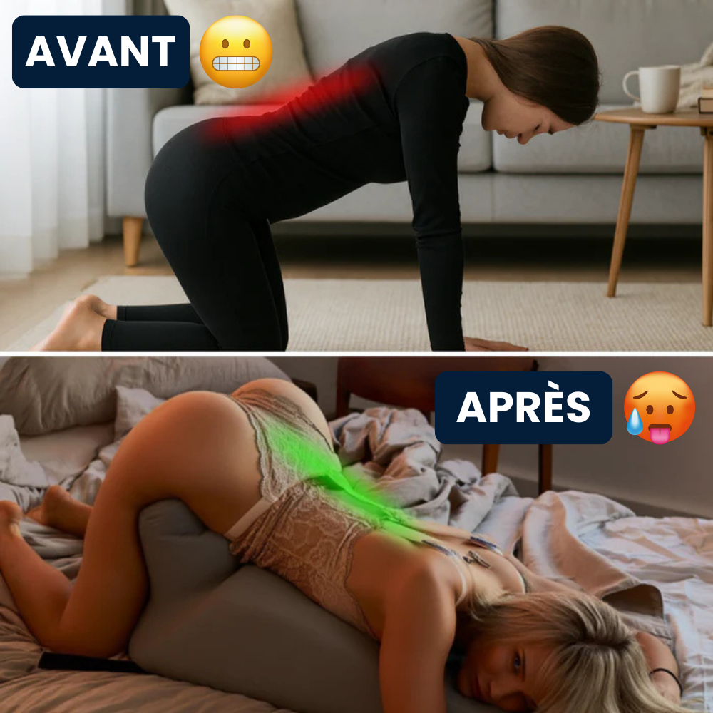 COUSSIN AMYRA™ - Le coussin pour intensifier vos sensations